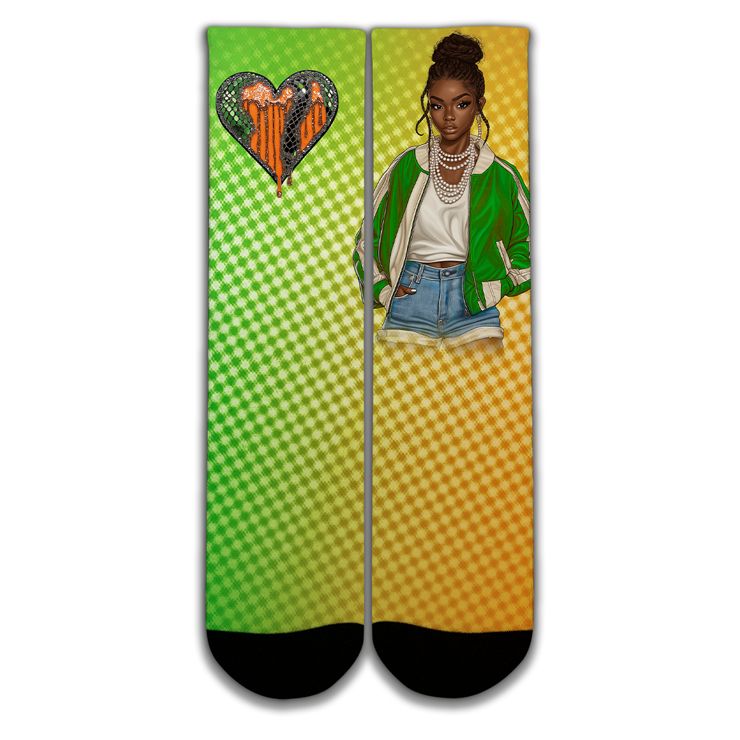 Homecoming I Love My HBCU Socks