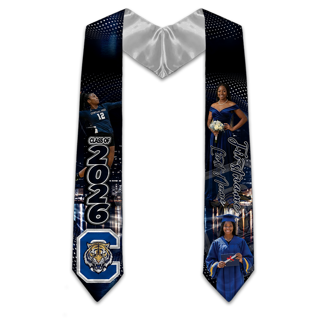 Senior 2026 Graduation Personalized Photo Stole
