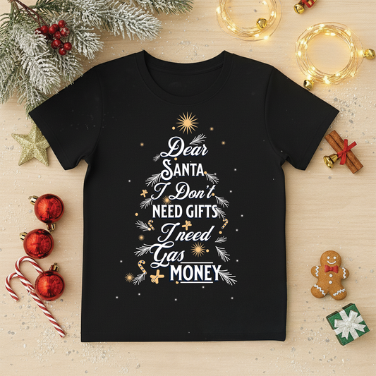 Funny Christmas Shirt for Gig Workers & Delivery Drivers