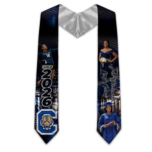 Senior 2026 Graduation Personalized Photo Stole