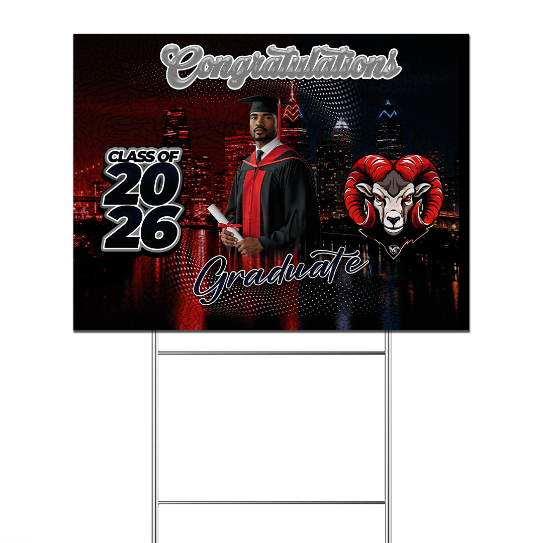 Class of 2026 Grad Yard Sign – Custom, Bold & Unforgettable