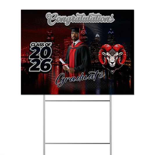 Class of 2026 Grad Yard Sign – Custom, Bold & Unforgettable