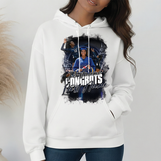 Custom Senior or Sports Hoodie